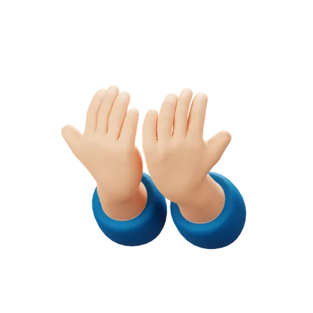 Praying Hand  3D Icon