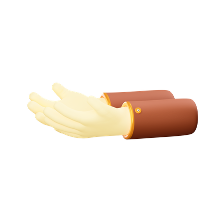 Praying Hand  3D Icon