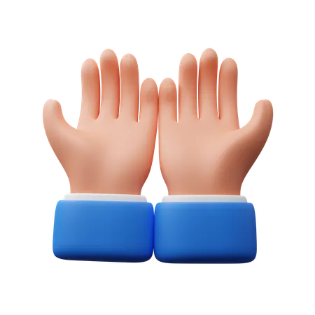 Praying Hand Gesture Download This Item Now 3D Icon