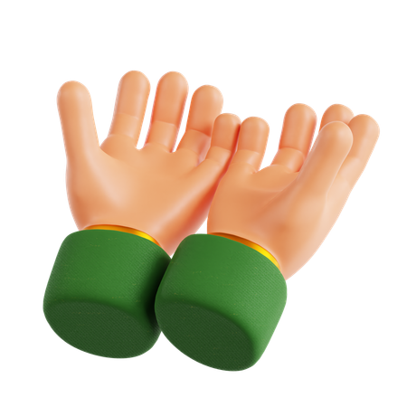 Praying Hands  3D Icon