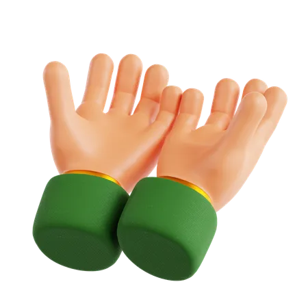 Praying Hands  3D Icon