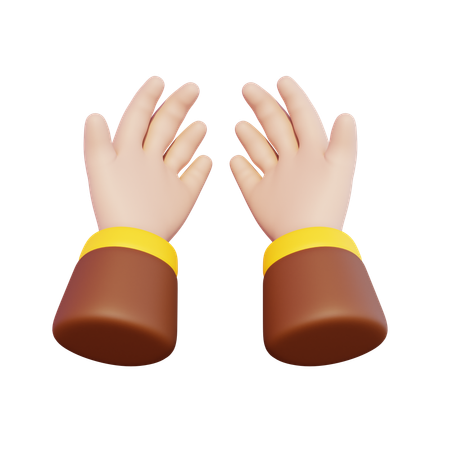 Praying Hands  3D Icon