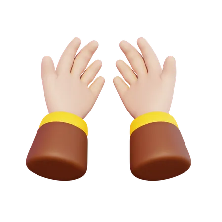 Praying Hands  3D Icon