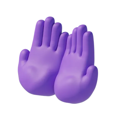 Praying Hands  3D Icon