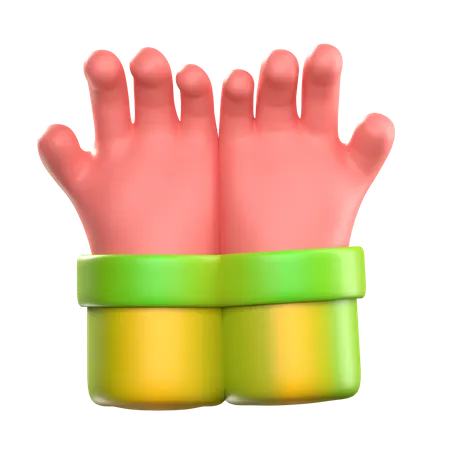 Praying Hands  3D Icon