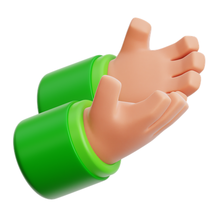 Praying Hands  3D Icon