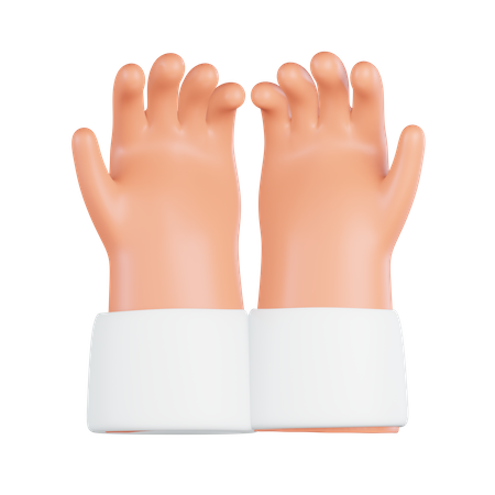 Praying Hands  3D Icon