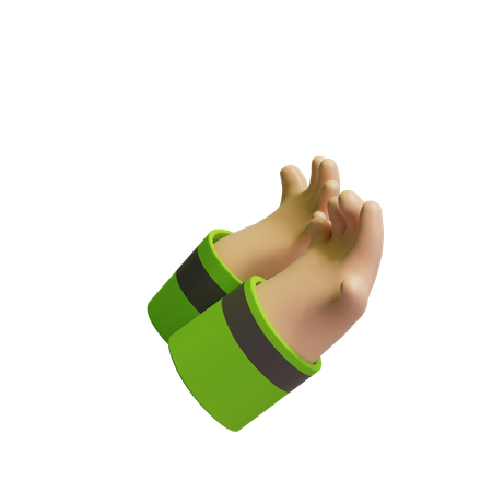 Praying Hands  3D Icon