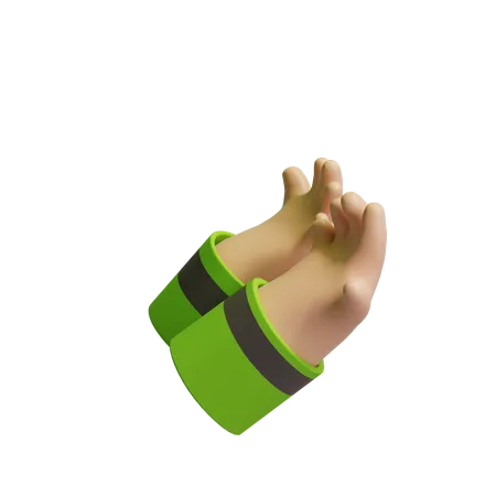 Praying Hands  3D Icon