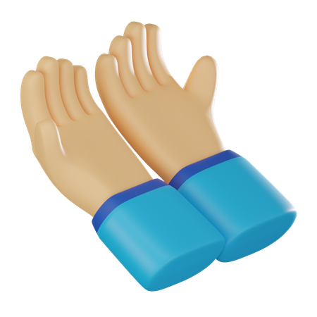 Praying Hands  3D Icon