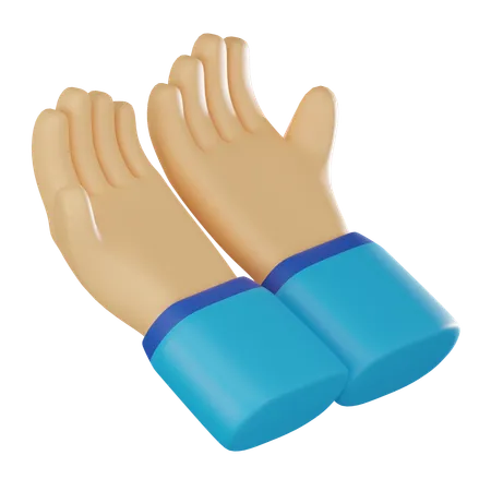 Praying Hands  3D Icon