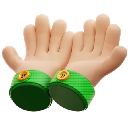 Praying Hands  3D Icon