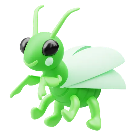 Praying Mantis  3D Icon