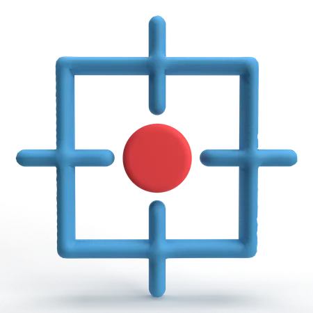 Präzision  3D Icon