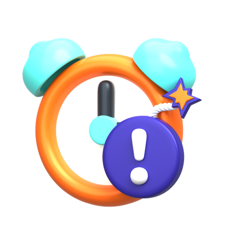 Prazo final  3D Icon