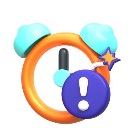 Prazo final  3D Icon