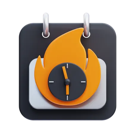 Prazo final  3D Icon