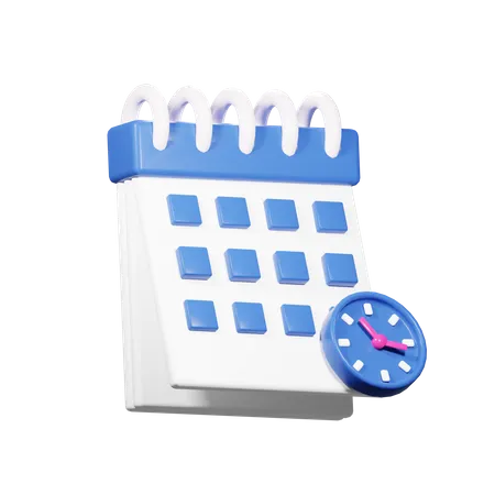 Prazo do calendário  3D Icon