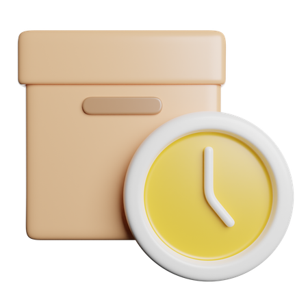 Prazo de entrega  3D Icon