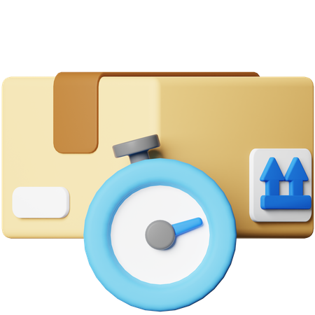 Prazo de entrega  3D Icon