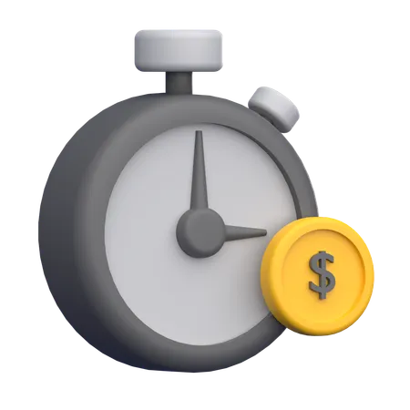 Prazo financeiro  3D Icon