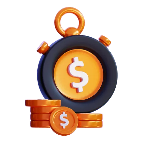 Prazo financeiro  3D Icon