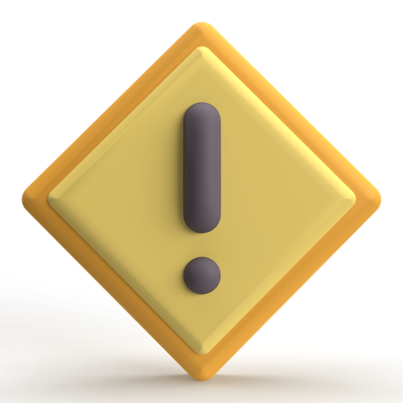 Precaución  3D Icon