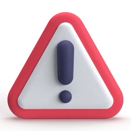 Precaución  3D Icon