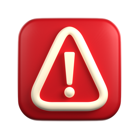 Precaución  3D Icon