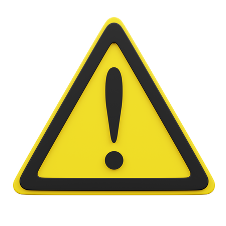 Precaución  3D Icon