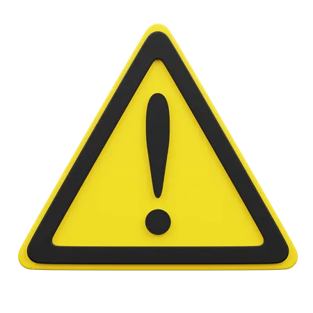 Precaución  3D Icon