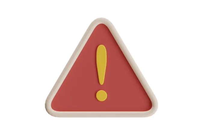 Precaución  3D Icon