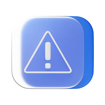 Precaución  3D Icon