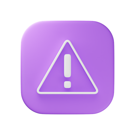 Precaución  3D Icon