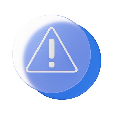 Precaución  3D Icon