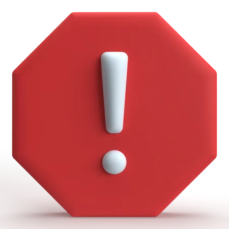 Precaución  3D Icon