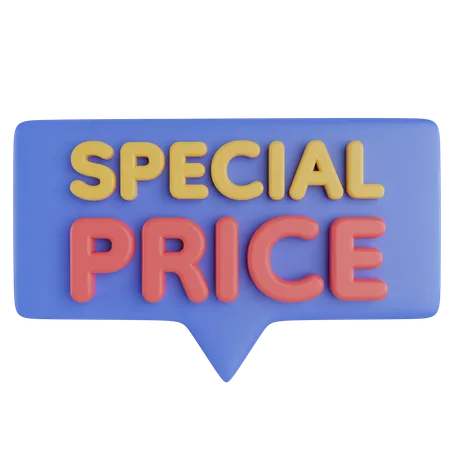 Precio especial  3D Icon