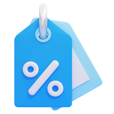 Etiqueta de precio  3D Icon