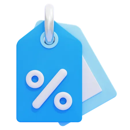 Etiqueta de precio  3D Icon