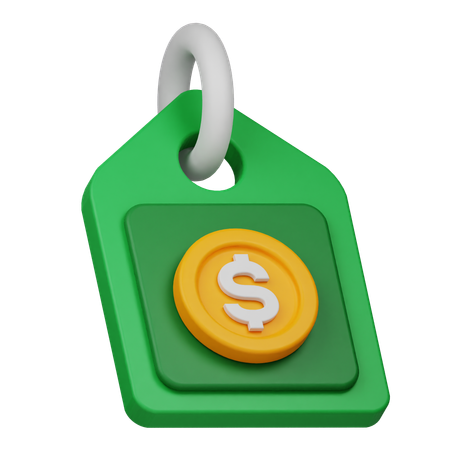 Etiqueta de precio  3D Icon