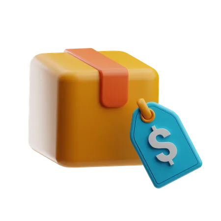 Precio del producto  3D Icon