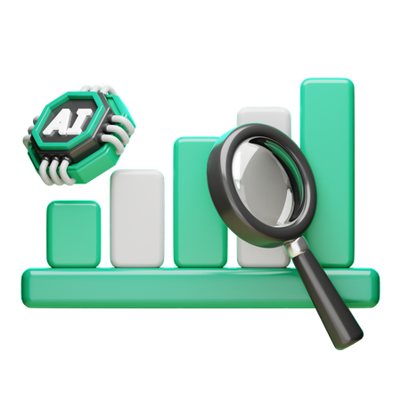 Predictive Analytics  3D Icon