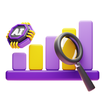Predictive Analytics  3D Icon