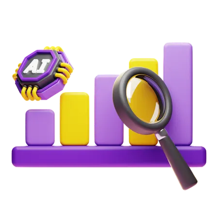 Predictive Analytics  3D Icon