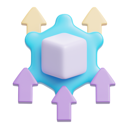 Predictive Gear  3D Icon