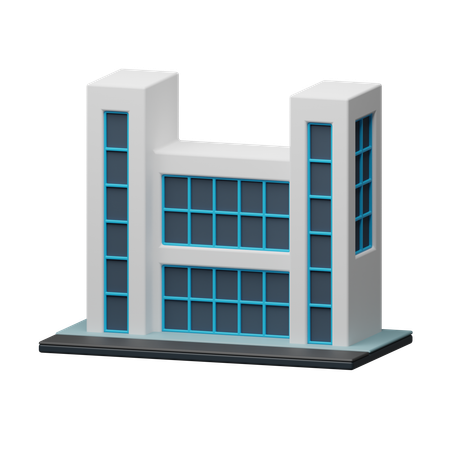 Prédio de apartamentos  3D Icon