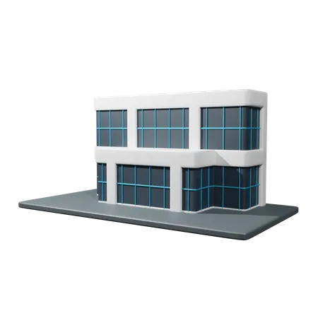 Prédio comercial  3D Icon