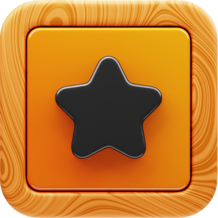 Préféré  3D Icon