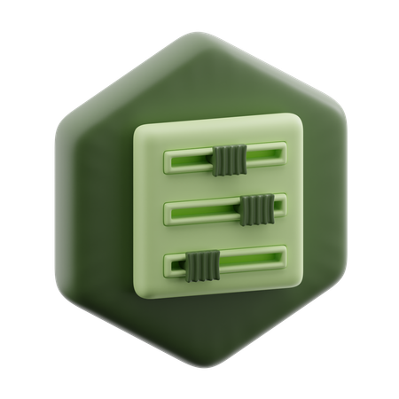 Preferência  3D Icon