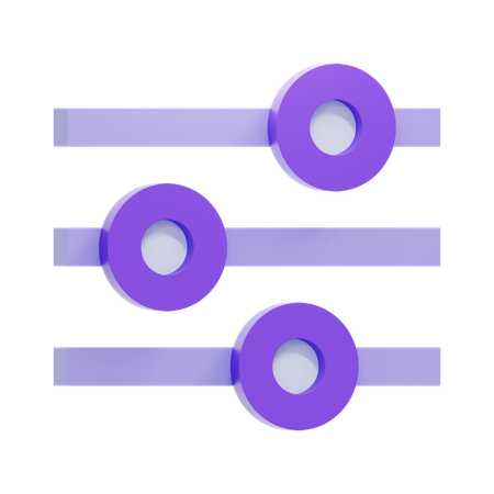 Preferência  3D Icon
